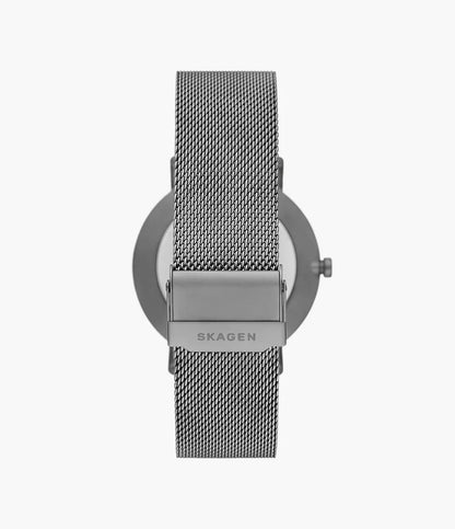 Kuppel Two-Hand Sub-Second Charcoal Stainless Steel Mesh Watch SKW6891 - Shop Authentic Watches(s) from Maybrands - for as low as ₦376500! 