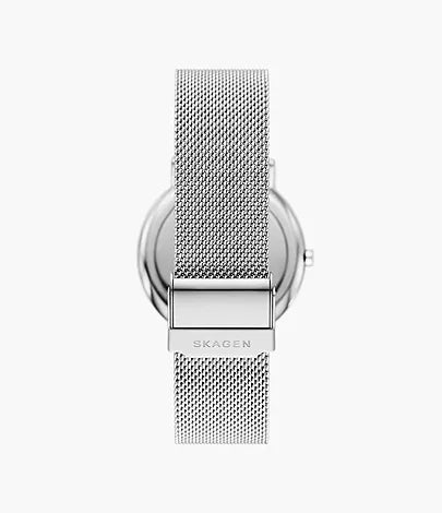 SKW6904-Skagen Signatur Three-Hand Silver Stainless Steel Mesh Watch for Men - Shop Authentic watches(s) from Maybrands - for as low as ₦235500! 
