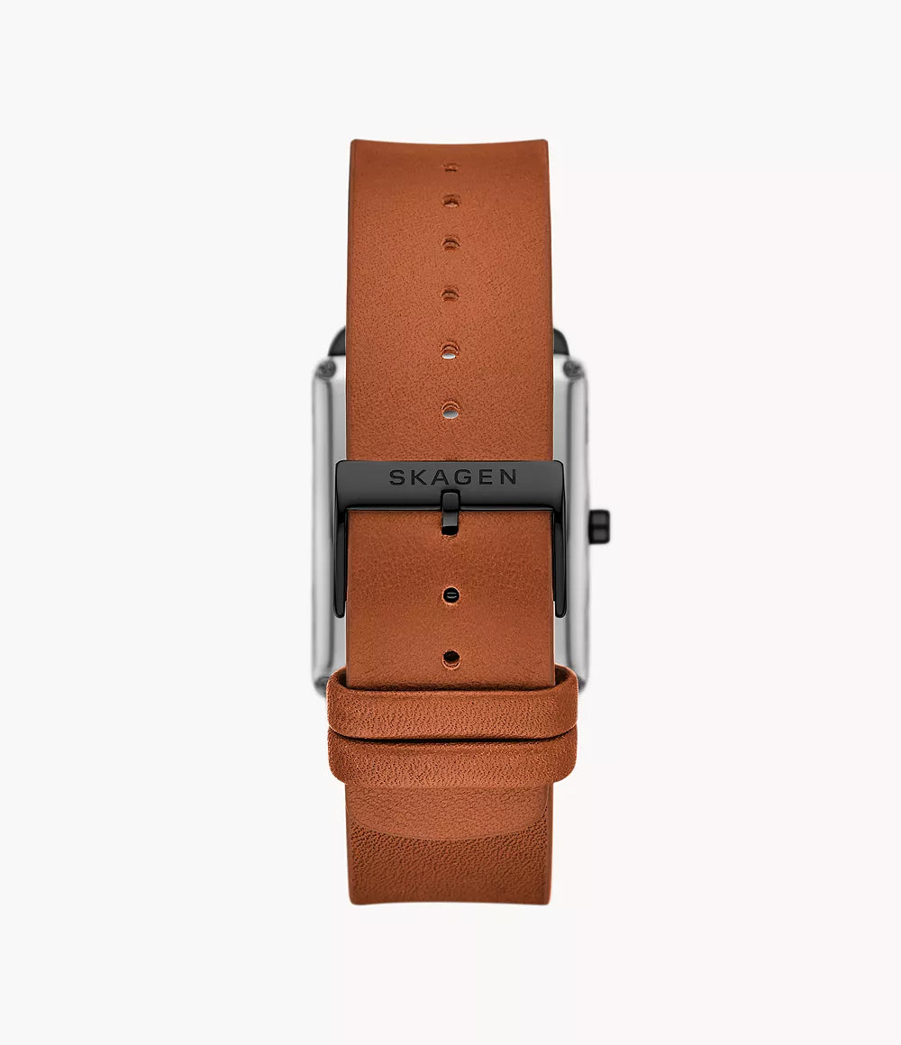 Hagen Three-Hand Brown Leather Watch SKW6929 - Shop Authentic Watches(s) from Maybrands - for as low as ₦317000! 