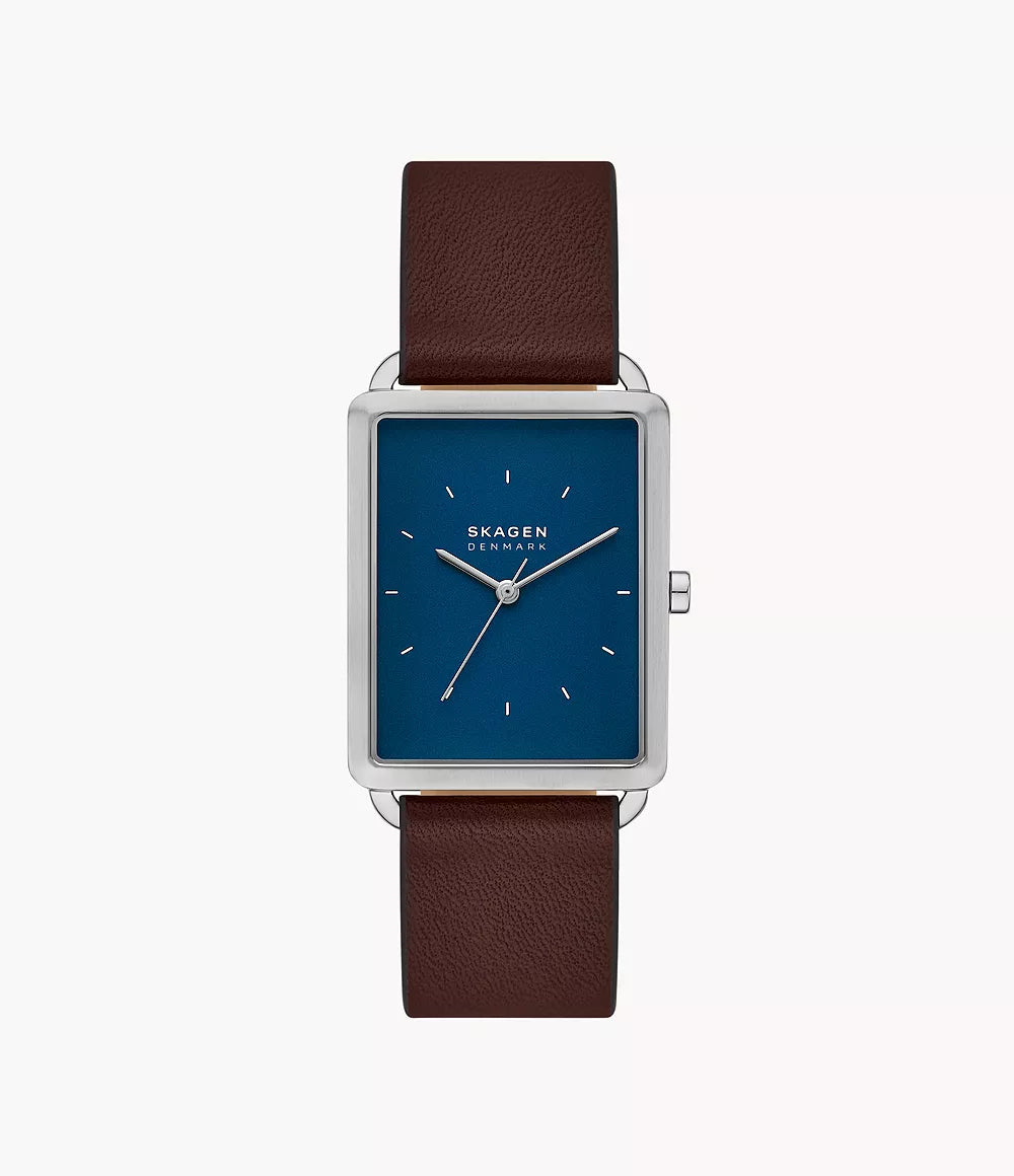 Hagen Three-Hand Brown Leather Watch SKW6930 - Shop Authentic Watches(s) from Maybrands - for as low as ₦317000! 