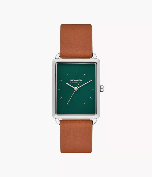 Skagen Hagen Three-Hand Brown Leather Watch SKW6931 - Shop Authentic (s) from Maybrands - for as low as ₦317000! 