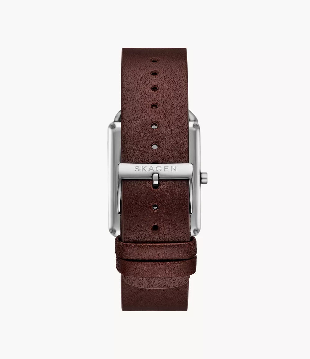 Hagen Three-Hand Brown Leather Watch SKW6932 - Shop Authentic Watches(s) from Maybrands - for as low as ₦317000! 