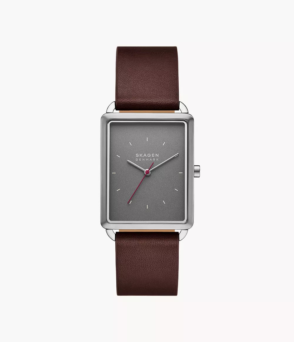 Hagen Three-Hand Brown Leather Watch SKW6932 - Shop Authentic Watches(s) from Maybrands - for as low as ₦317000! 