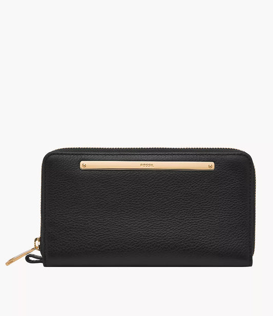 Fossil Liza Leather Zip Around Clutch Wallet SL7878G001 - Shop Authentic handbags, wallets & cases(s) from Maybrands - for as low as ₦168000! 