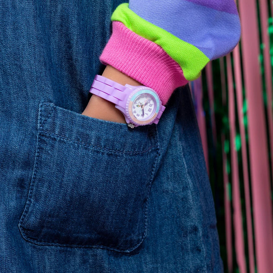 Tikkers Time Teacher Girls Purple Silicone Strap Unicorn Dial Watch TK0147 - Shop Authentic PERTIKWAT(s) from Maybrands - for as low as ₦21500! 