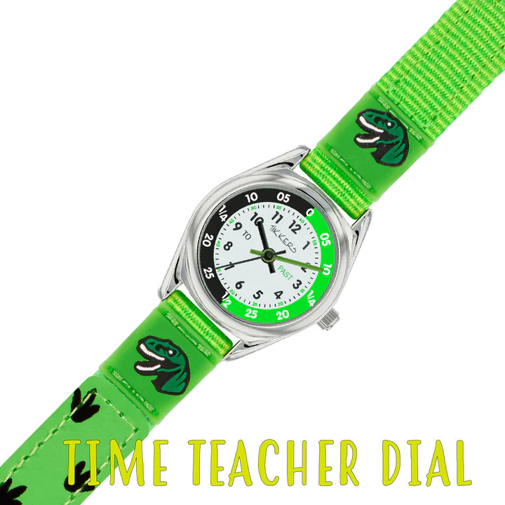 Tikkers Green Rip Strap Dinosaur Watch, Bracelet and Wallet Set ATK1049 - Shop Authentic PERTIKWAT(s) from Maybrands - for as low as ₦25000! 