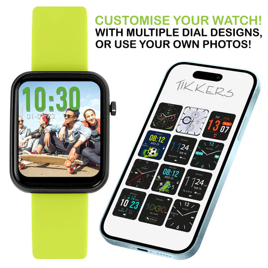 Tikkers Series 13 Green Silicone Strap Smart Watch TKS13-0026 - Shop Authentic Watches(s) from Maybrands - for as low as ₦41395.35! 