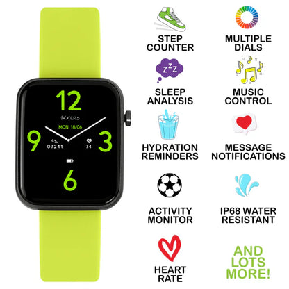 Tikkers Series 13 Green Silicone Strap Smart Watch TKS13-0026 - Shop Authentic Watches(s) from Maybrands - for as low as ₦41395.35! 