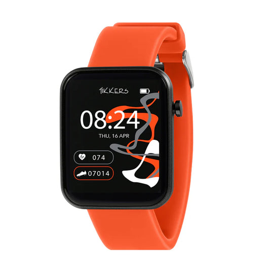 Tikkers Series 13 Orange Silicone Strap Smart Watch For Kids TKS13-0027 - Shop Authentic PERTIKWAT(s) from Maybrands - for as low as ₦44500! 