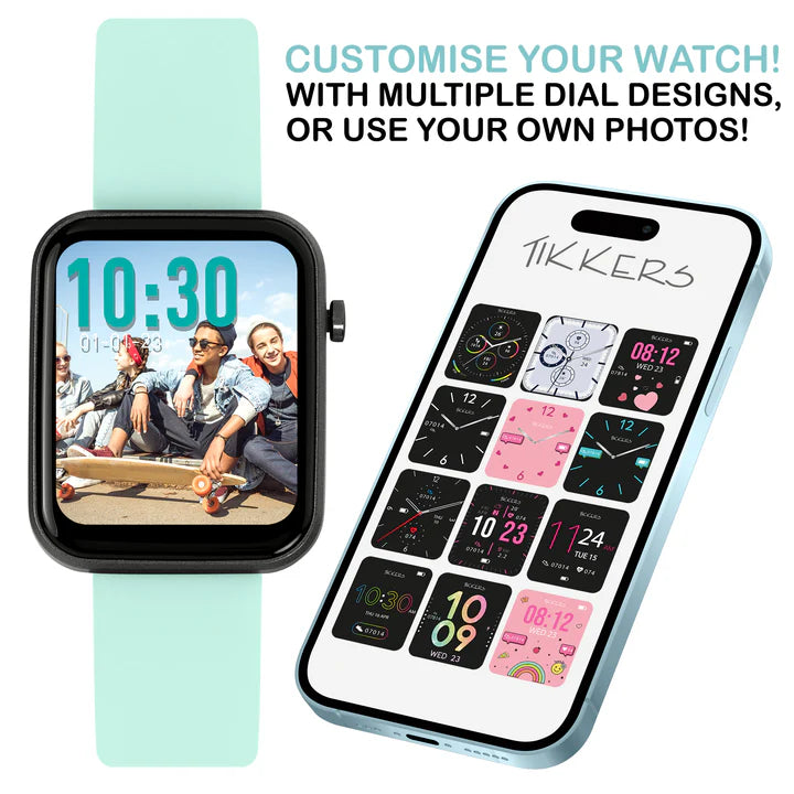 Tikkers Series 13 Blue Silicone Strap Smart Watch TKS13-0028-SET - Shop Authentic PERTIKWAT(s) from Maybrands - for as low as ₦43000! 