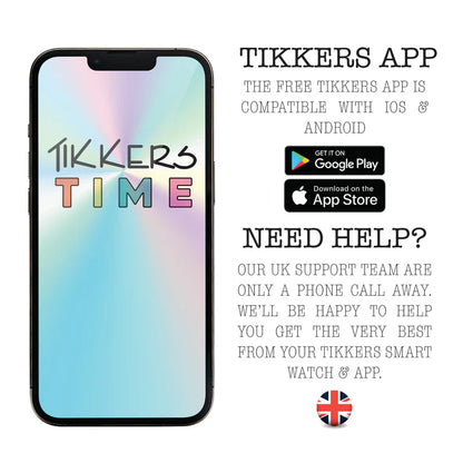 Tikkers Series 13 Blue Silicone Strap Smart Watch TKS13-0028-SET - Shop Authentic PERTIKWAT(s) from Maybrands - for as low as ₦43000! 