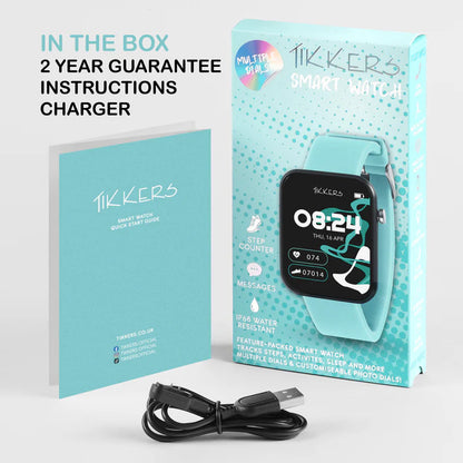 Tikkers Series 13 Blue Silicone Strap Smart Watch TKS13-0028-SET - Shop Authentic PERTIKWAT(s) from Maybrands - for as low as ₦43000! 