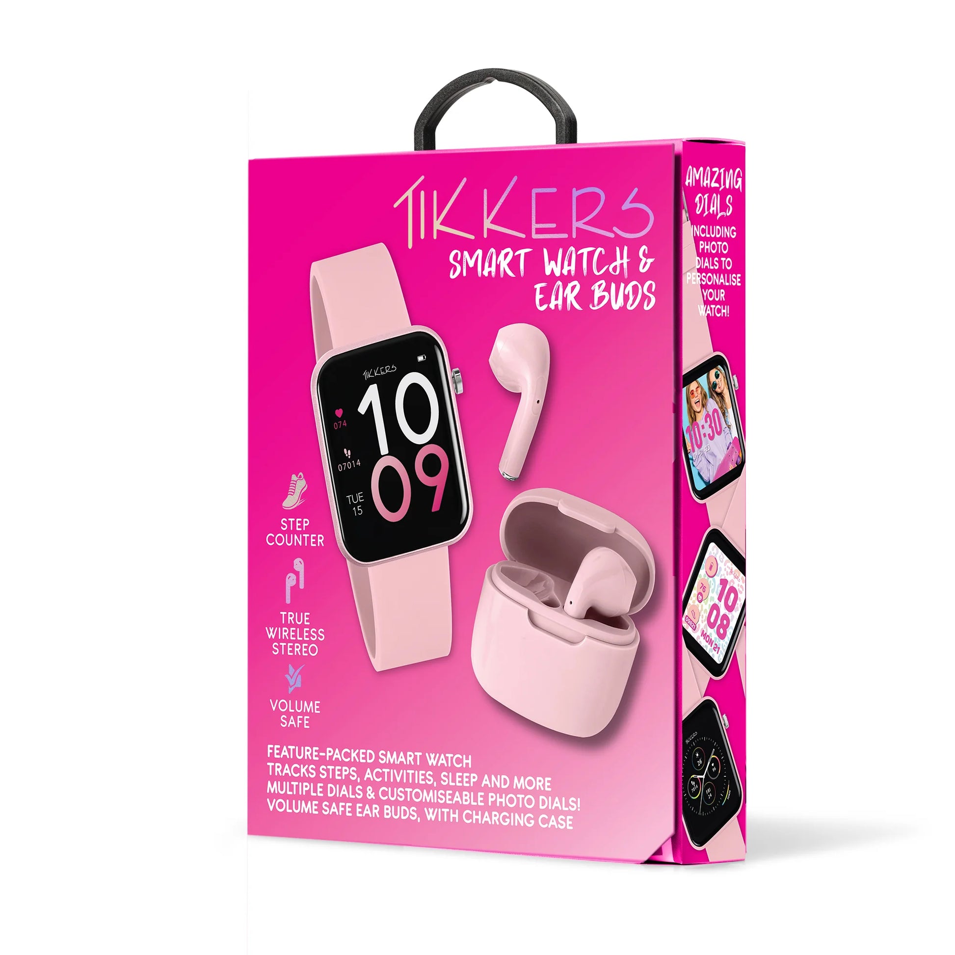 Tikkers Smart Series 13 - Black Silicone Strap Smart Watch & Earbuds Set TKS13-0031-SET TKS13-0031-SET - Shop Authentic PERTIKWAT(s) from Maybrands - for as low as ₦55500! 