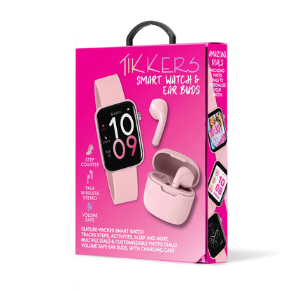 Tikkers Smart Series 13 - Black Silicone Strap Smart Watch & Earbuds Set TKS13-0031-SET TKS13-0031-SET - Shop Authentic PERTIKWAT(s) from Maybrands - for as low as ₦55500! 