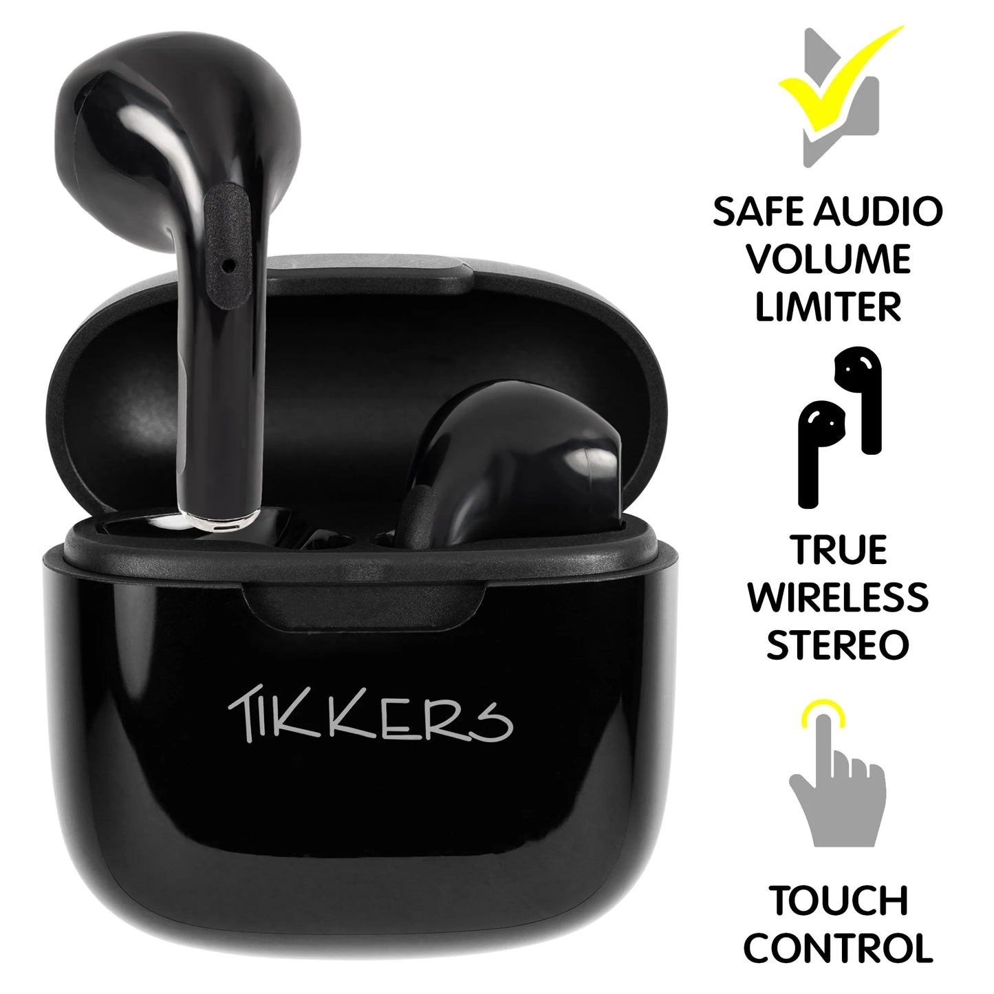 Tikkers Smart Series 13 - Black Silicone Strap Smart Watch & Earbuds Set TKS13-0032-SET TKS13-0032-SET - Shop Authentic PERTIKWAT(s) from Maybrands - for as low as ₦55500! 