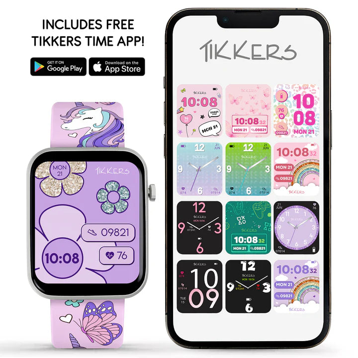 Tikkers Kids Series 13 Smart Purple Unicorn Interchangeable Strap Watch TKS13-0036-SET - Shop Authentic PERTIKWAT(s) from Maybrands - for as low as ₦43000! 