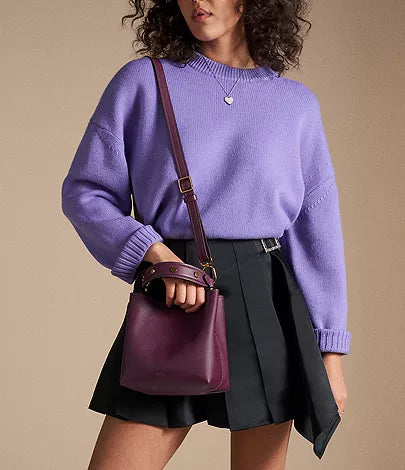 Fossil violet crossbody hotsell