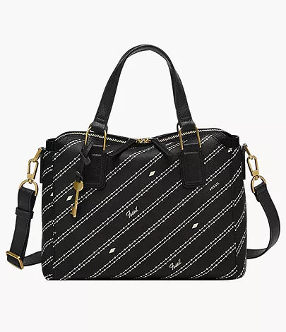 ZB1574104 - Fossil Jacqueline Black Satchel Bag For Women - Shop Authentic handbag(s) from Maybrands - for as low as ₦112500! 