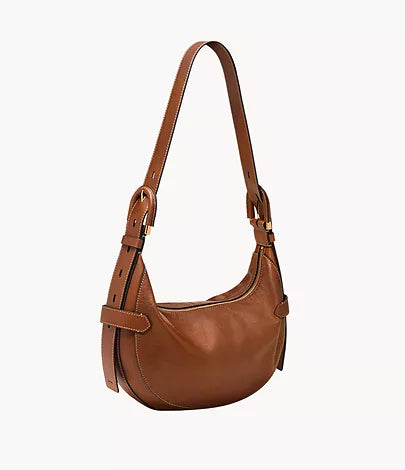 ZB1847200 - Fossil Harwell Brown Leather Hobo Bag For Women - Shop Authentic handbag(s) from Maybrands - for as low as ₦456500! 