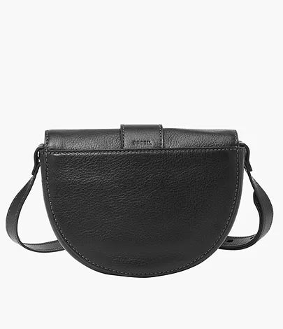 ZB1853001 - Fossil Harwell Black Leather Small Flap Crossbody Bag For Women - Shop Authentic handbag(s) from Maybrands - for as low as ₦290000! 