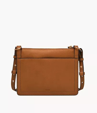 ZB1894216 -Fossil Taryn Brown Leather Crossbody Bag For Women - Shop Authentic handbag(s) from Maybrands - for as low as ₦290000! 