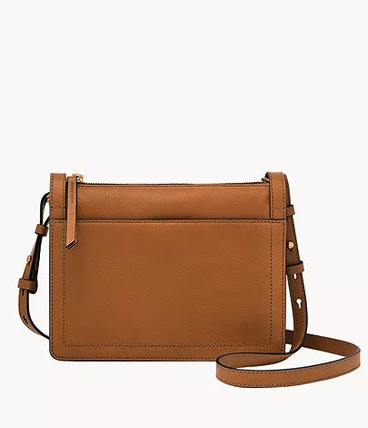 ZB1894216 -Fossil Taryn Brown Leather Crossbody Bag For Women - Shop Authentic handbag(s) from Maybrands - for as low as ₦290000! 