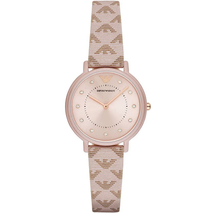 AR11010 - Emporio Armani Kappa Analog Display Quartz Pink Leather Watch For Women - Shop Authentic watches(s) from Maybrands - for as low as ₦65000! 