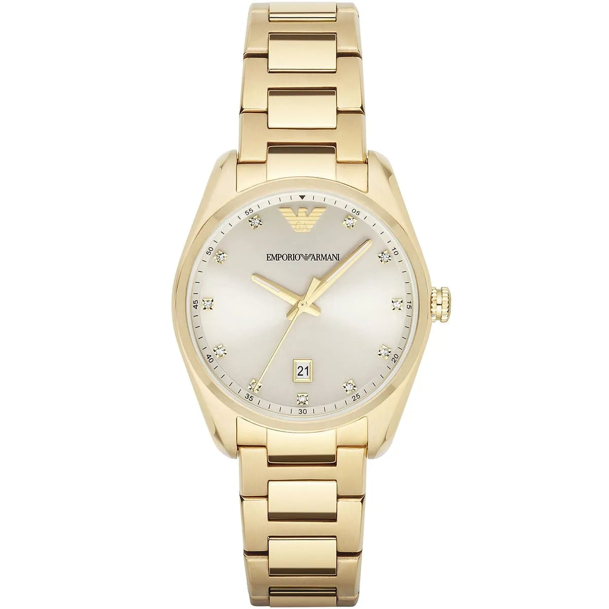 AR6064 - Emporio Armani Gold Tone Stainless Steel Watch For Women - Shop Authentic watches(s) from Maybrands - for as low as ₦95750! 