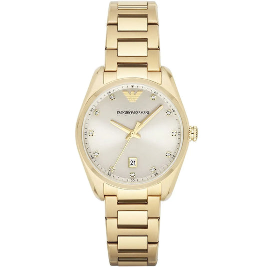 AR6064 - Emporio Armani Gold Tone Stainless Steel Watch For Women - Shop Authentic watches(s) from Maybrands - for as low as ₦95750! 