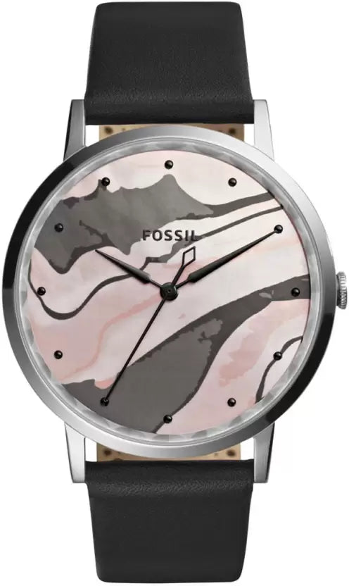 ES4211-Fossil Vintage Muse Three-Hand Black Leather Watch for Women - Shop Authentic watches(s) from Maybrands - for as low as ₦36000! 