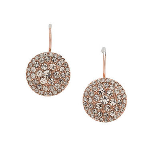 Fossil Drop Earrings for Women Rose Gold JF00135791 - Shop Authentic Earrings(s) from Maybrands - for as low as ₦12500! 
