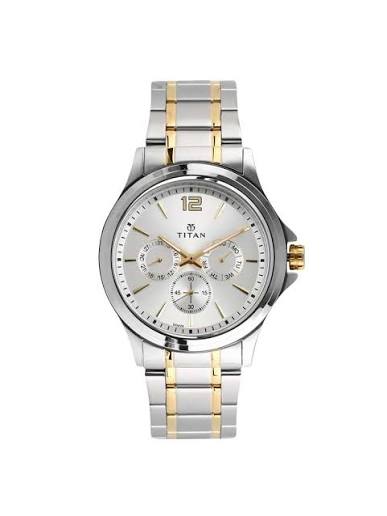 Titan Workwear Silver Dial Quartz Multifunction Stainless Steel Strap watch for Men NU1698BM01 - Shop Authentic TITMENWAT(s) from Maybrands - for as low as ₦192500! 