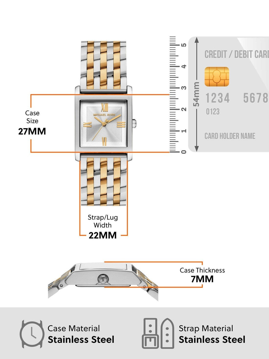 Michael Kors Georgie Two-tone Watch MK4935 - Shop Authentic MICWOMWAT(s) from Maybrands - for as low as ₦542000! 