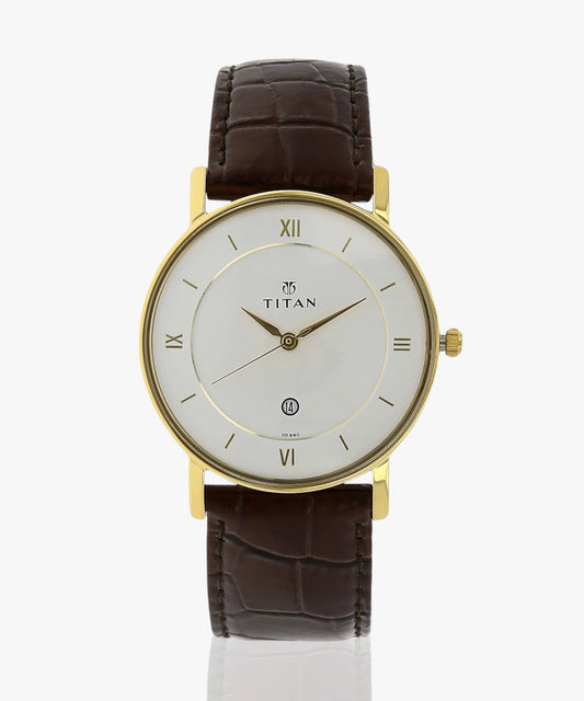Titan Men Water Resistant Analogue Watch NT9162YL01 - Shop Authentic TITMENWAT(s) from Maybrands - for as low as ₦131000! 