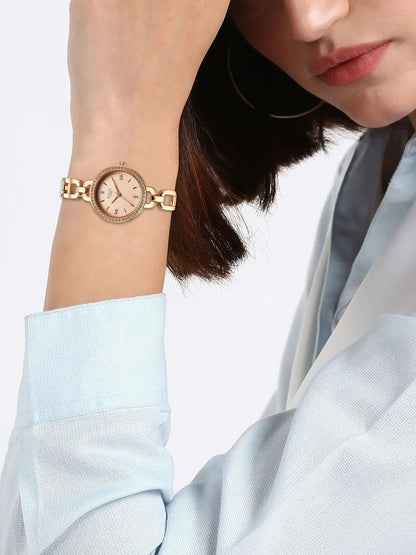 Titan Raga Showstopper Quartz Analog Rose Gold Dial Metal Strap Watch For Women NT95305WM01 - Shop Authentic TITWOMWAT(s) from Maybrands - for as low as ₦163500! 