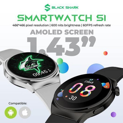 Black Shark S1 - Shop Authentic smart watches(s) from Maybrands - for as low as ₦139000! 