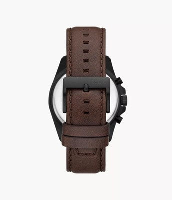 Relic Men's Brown Leather Analog Black Dial Quartz Genuine Watch ZR15946 - Shop Authentic RELMENWAT(s) from Maybrands - for as low as ₦228500! 
